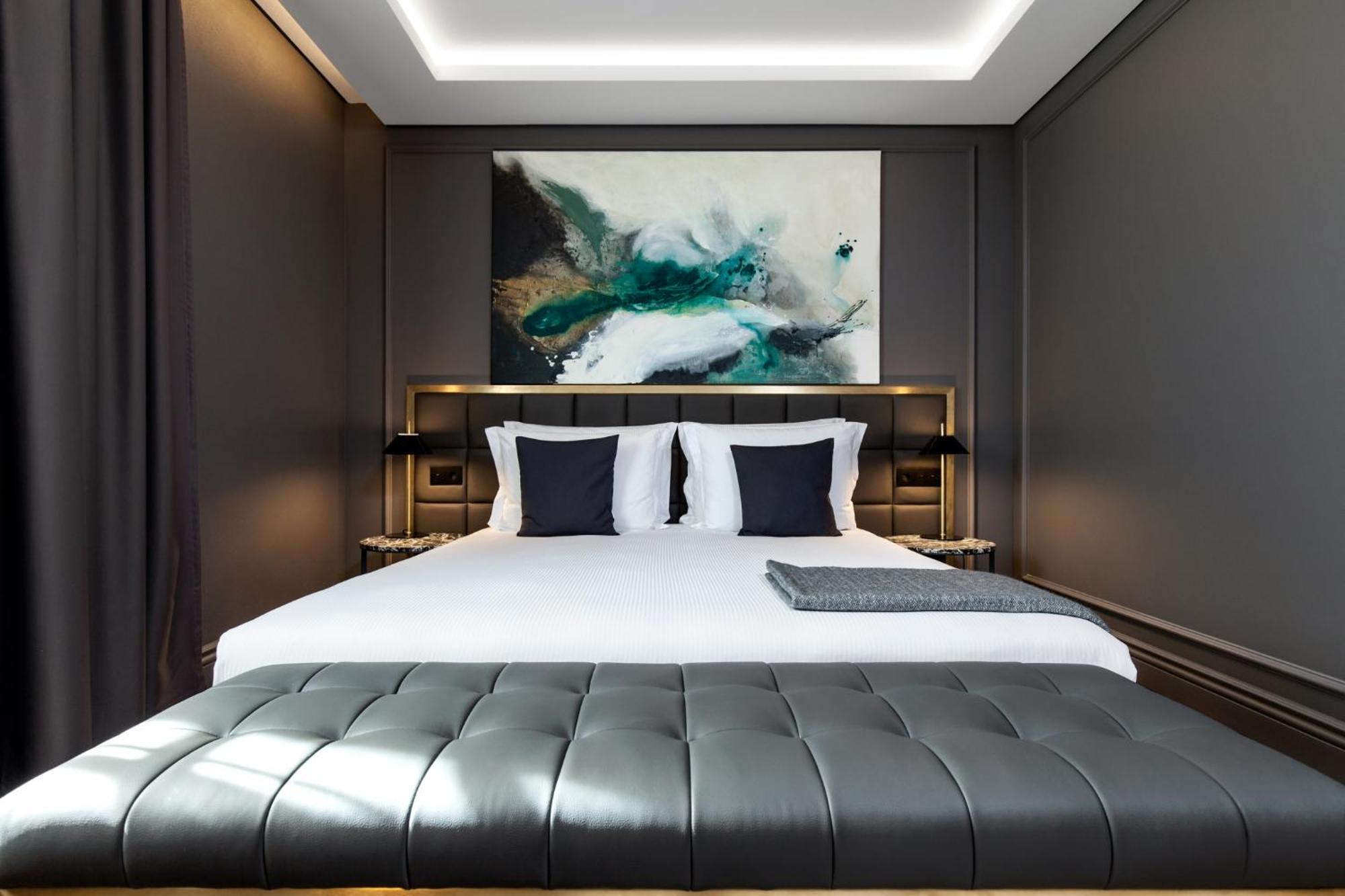 帕彩酒店 维尔纽斯 外观 照片 A bedroom at The Ivy Collection